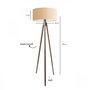 Opviq Lámpara de pie AYD-3686 Beige